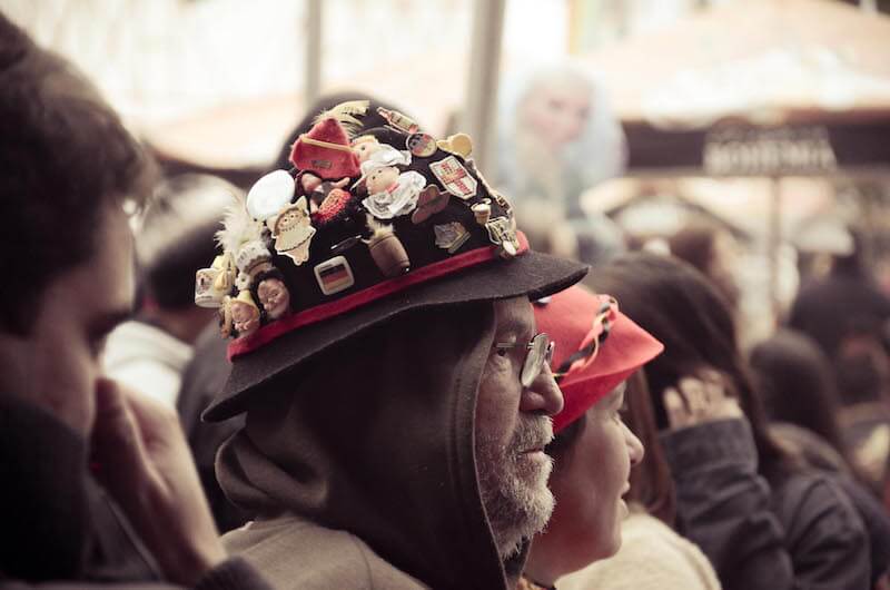 coroa alemão na Bauernfest