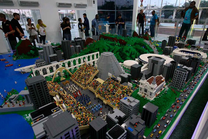 Porto Maravilha em lego