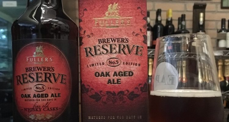 Thumb do artigo Brewer’s Reserve Nº 5, da Fuller’s, agora no Brasil