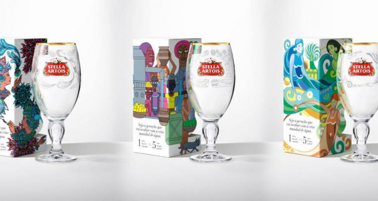 Thumb do artigo Stella Artois cria taças para ajudar projeto de água potável