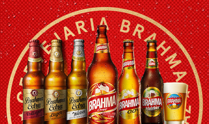 cervejas brahma