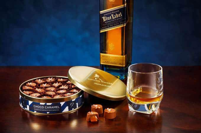 johnnie walker blue label chocolate