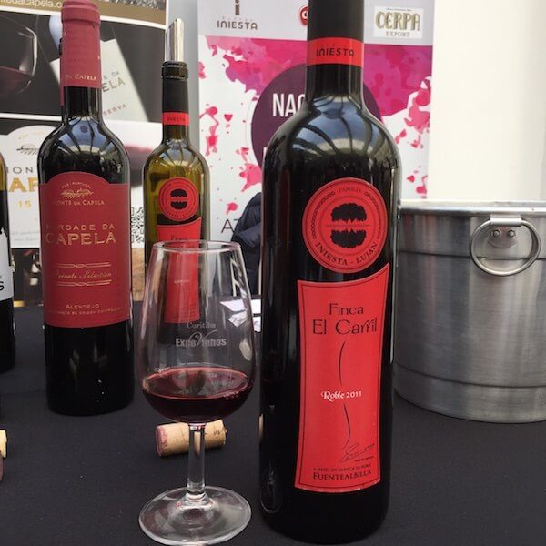 vinho do Iniesta na Expovinhos