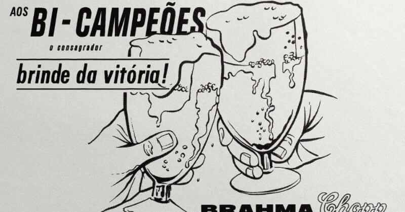 anúncio da brahma de 1962