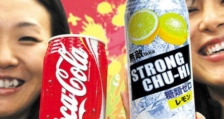 Thumb do artigo Bebida alcoólica da Coca-Cola será lançada no Japão