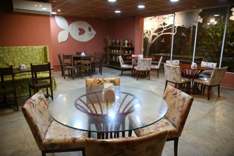 Interior do dendê gastronomia