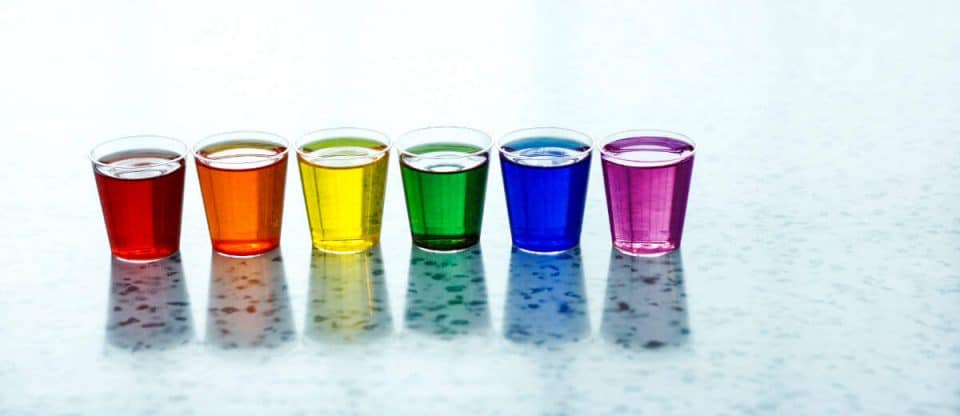 Rainbow shots