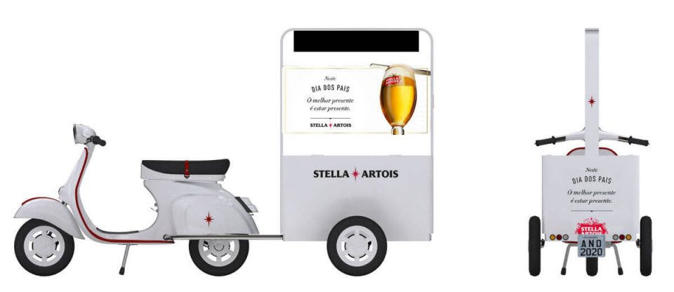 Vespa Stella Artois Dia dos Pais