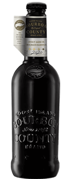 Garrafa da Goose Island Bourbon County 2022