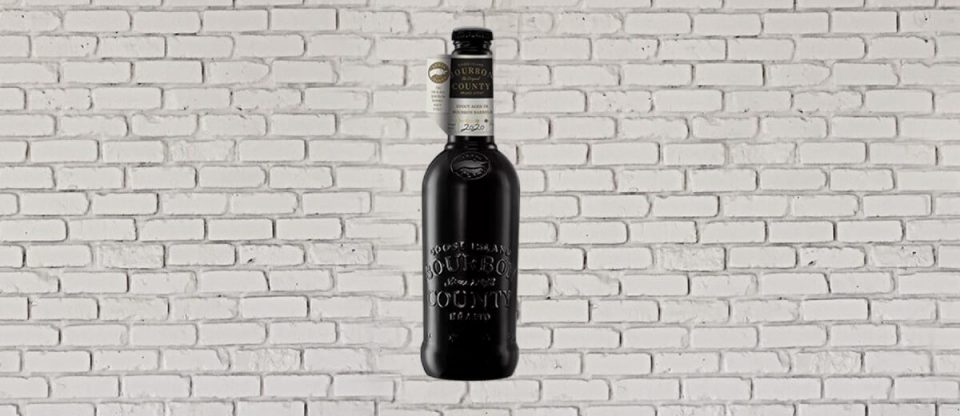 Garrafa da Goose Island Bourbon County 2022